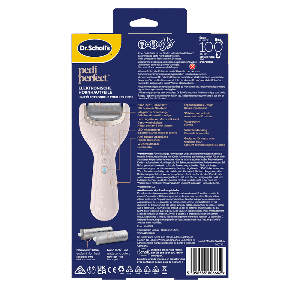 Bild: Scholl Pedi Perfect Elektronische Hornhautfeile 