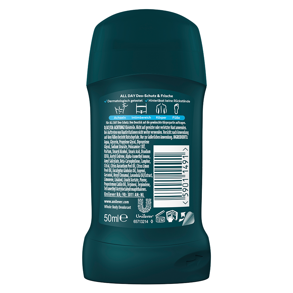 Bild: Rexona MEN Deo Stick Whole Body Ocean Rush 