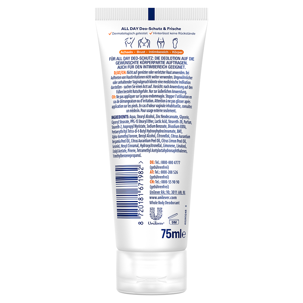 Bild: Rexona Deo Creme Whole Body Fresh Citrus