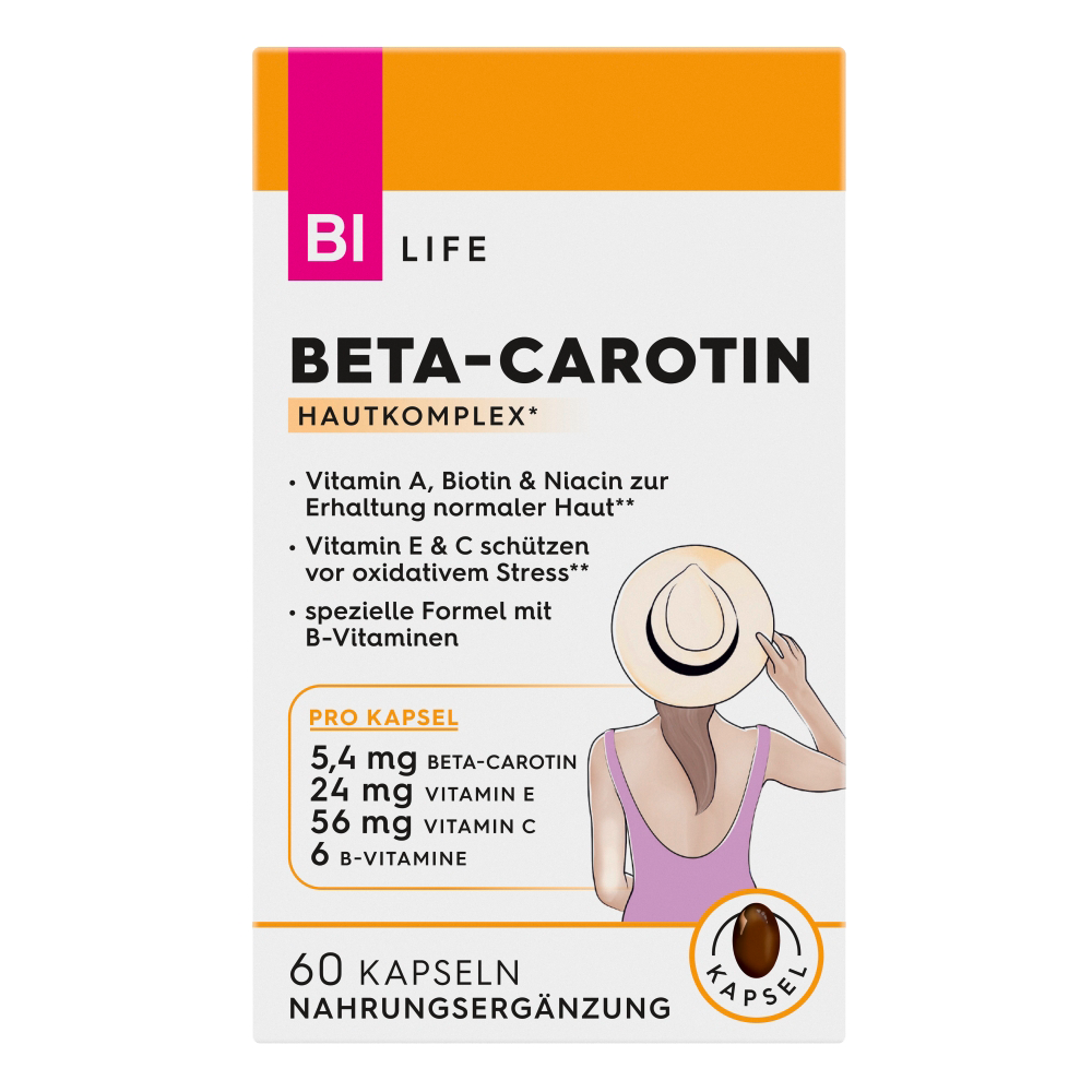 Bild: BI LIFE Beta-Carotin Hautkomplex