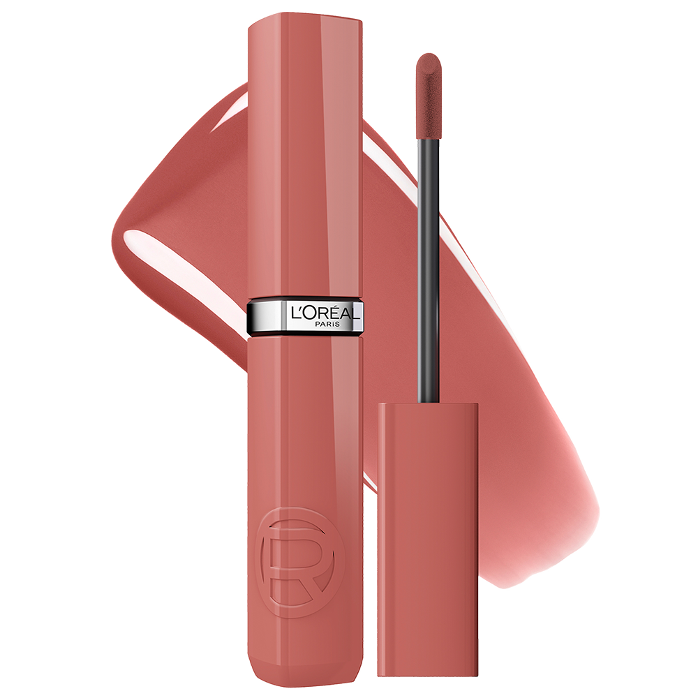 Bild: L'ORÉAL PARIS Infaillible Laque Resistance Nudes Lippenstift 213