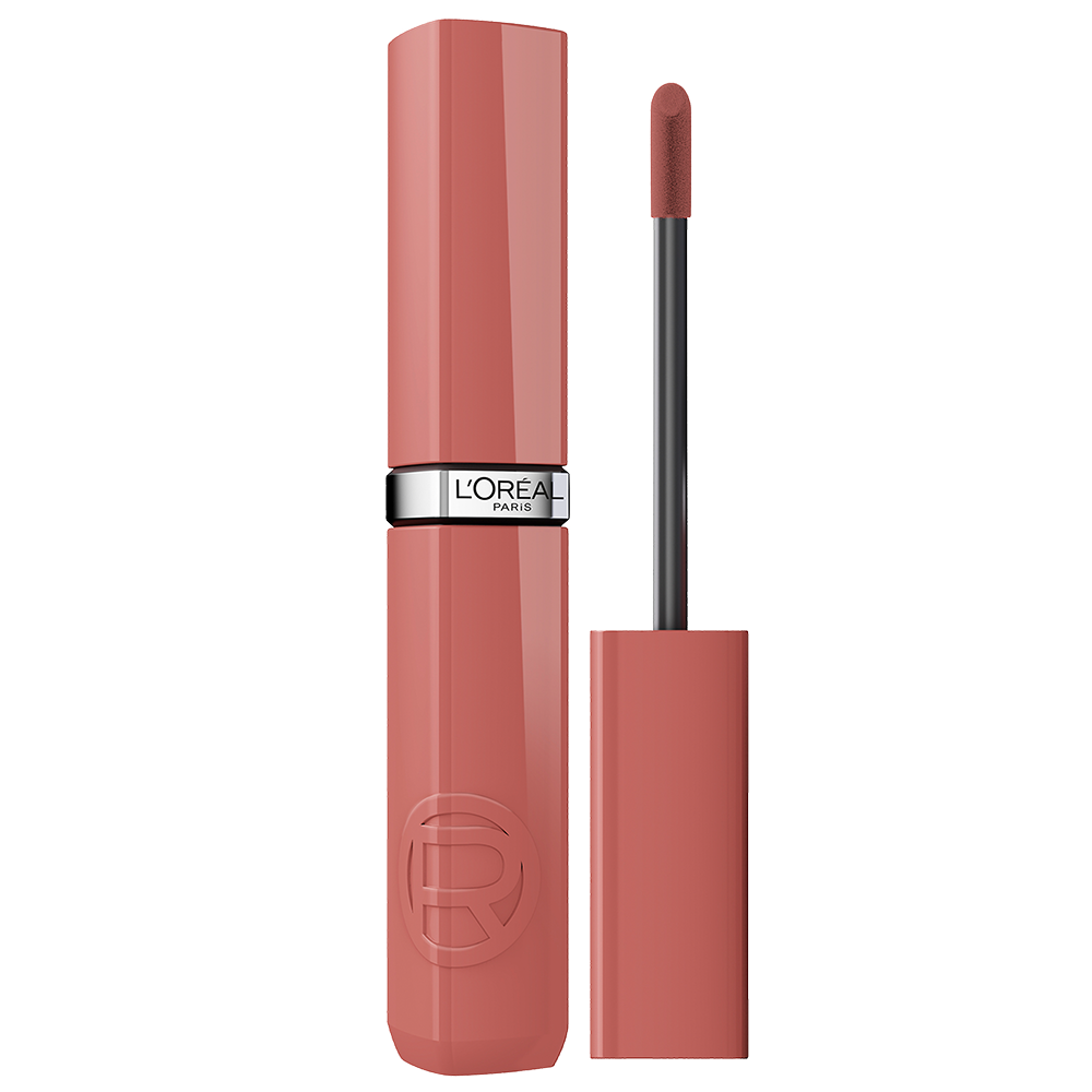 Bild: L'ORÉAL PARIS Infaillible Laque Resistance Nudes Lippenstift 213
