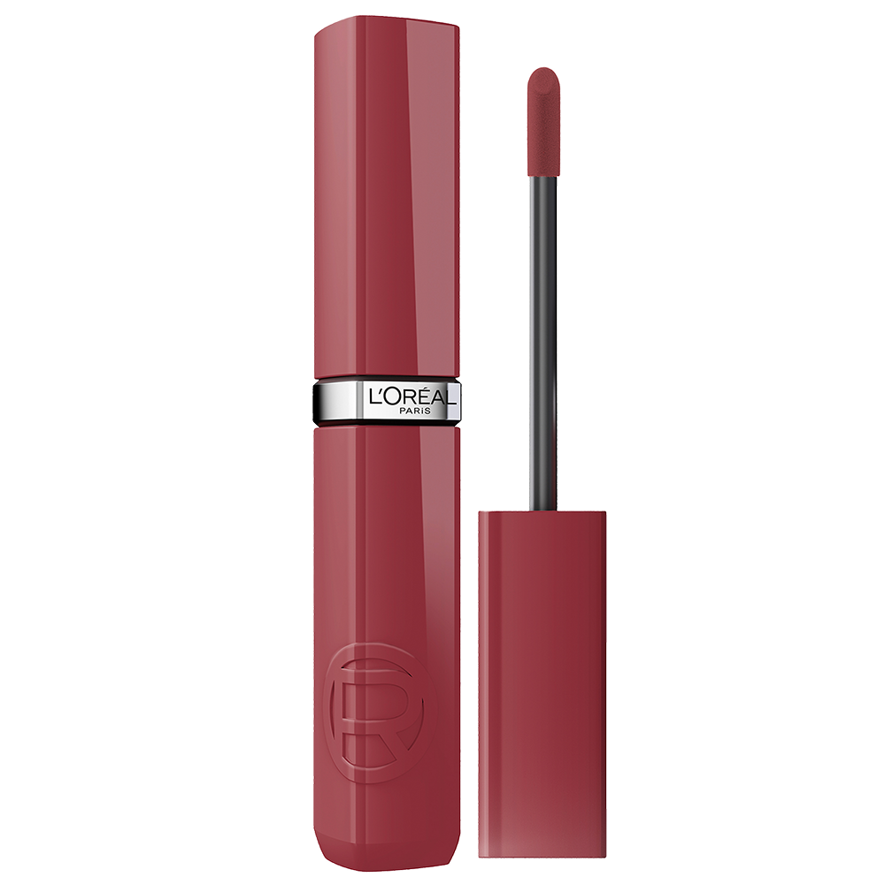 Bild: L'ORÉAL PARIS Infaillible Laque Resistance Nudes Lippenstift 412