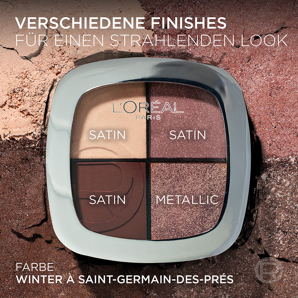 Bild: L'ORÉAL PARIS Rendez-Vous Couleur Eye & Cheek Quad Winter À Saint-Germain-Des-Prés