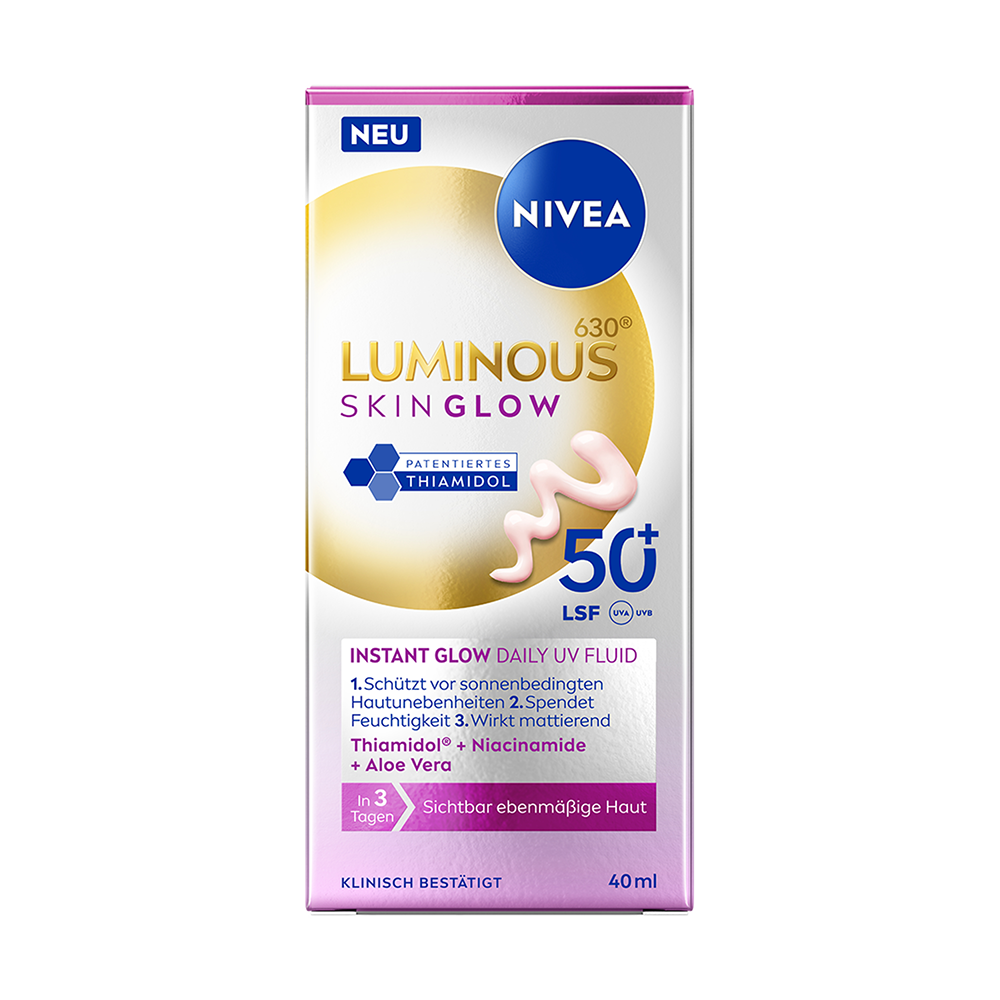 Bild: NIVEA Instant Glow Daily Fluid LSF 50+ 