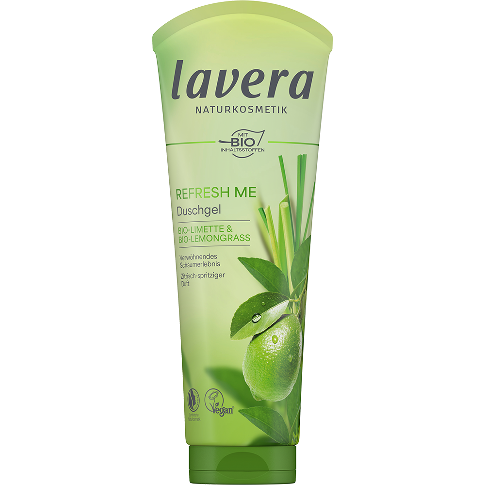 Bild: lavera Duschgel Refresh Me