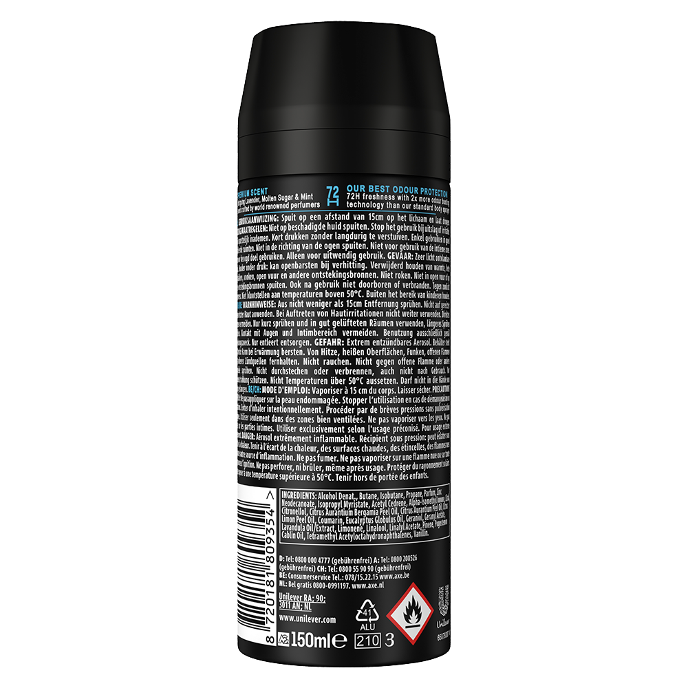 Bild: AXE Bodyspray Fine Fragrance Indigo Haze