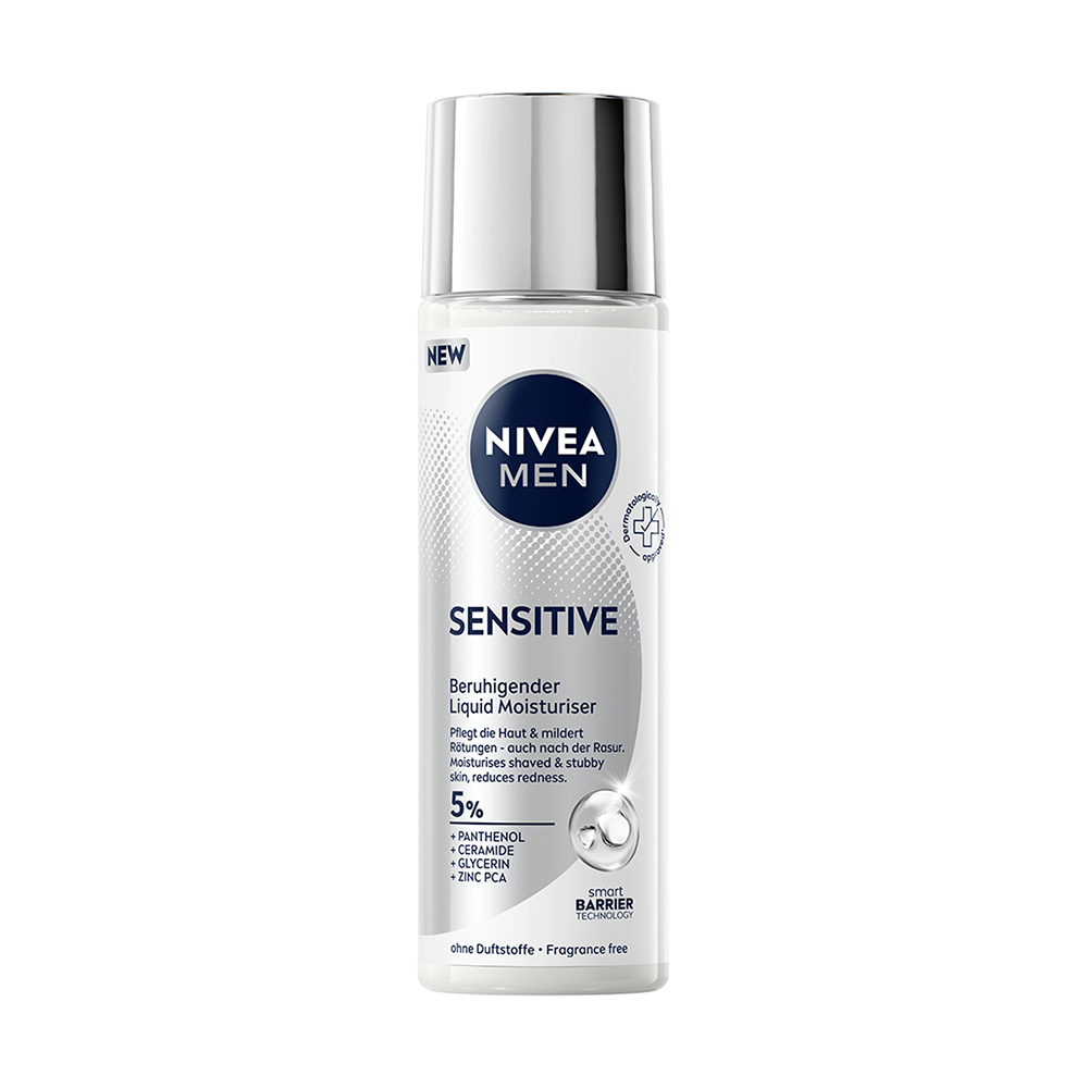 Bild: NIVEA MEN Liquid Moisturiser Sensitive 