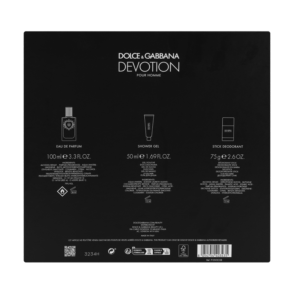Bild: Dolce & Gabbana Devotion Pour Homme Geschenkset 