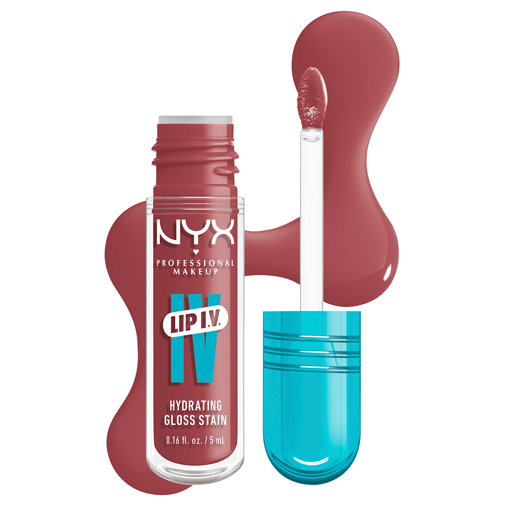 Bild: NYX Professional Make-up LIP IV Hydrating Gloss Serum Lipgloss Petal Pourin'