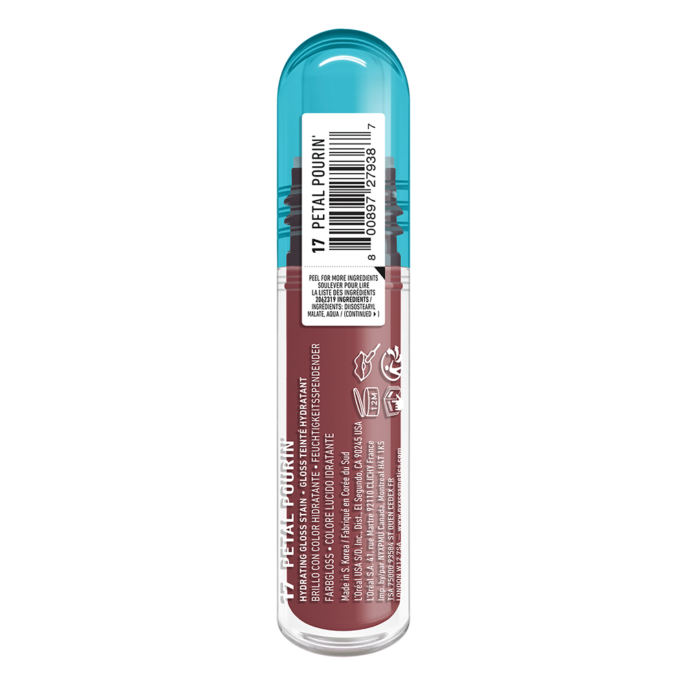 Bild: NYX Professional Make-up LIP IV Hydrating Gloss Serum Lipgloss Petal Pourin'