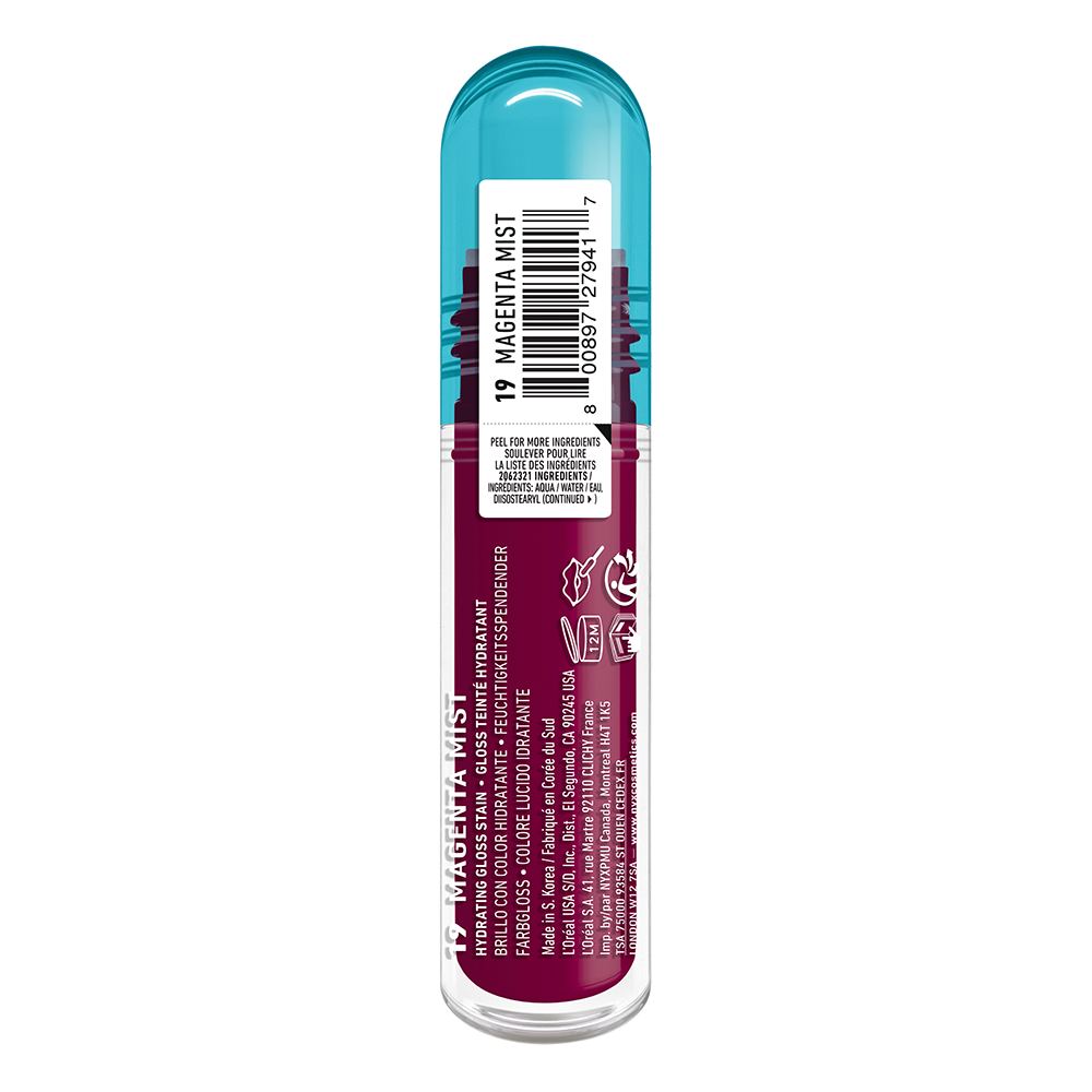 Bild: NYX Professional Make-up LIP IV Hydrating Gloss Serum Lipgloss Magenta Mist