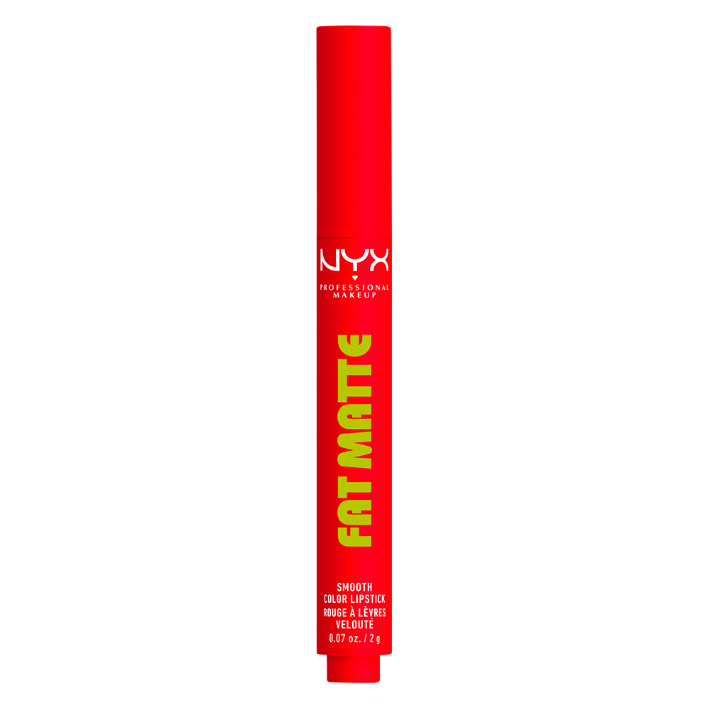 Bild: NYX Professional Make-up Fat Matte Smooth Lippenstift Fuzzy Flame
