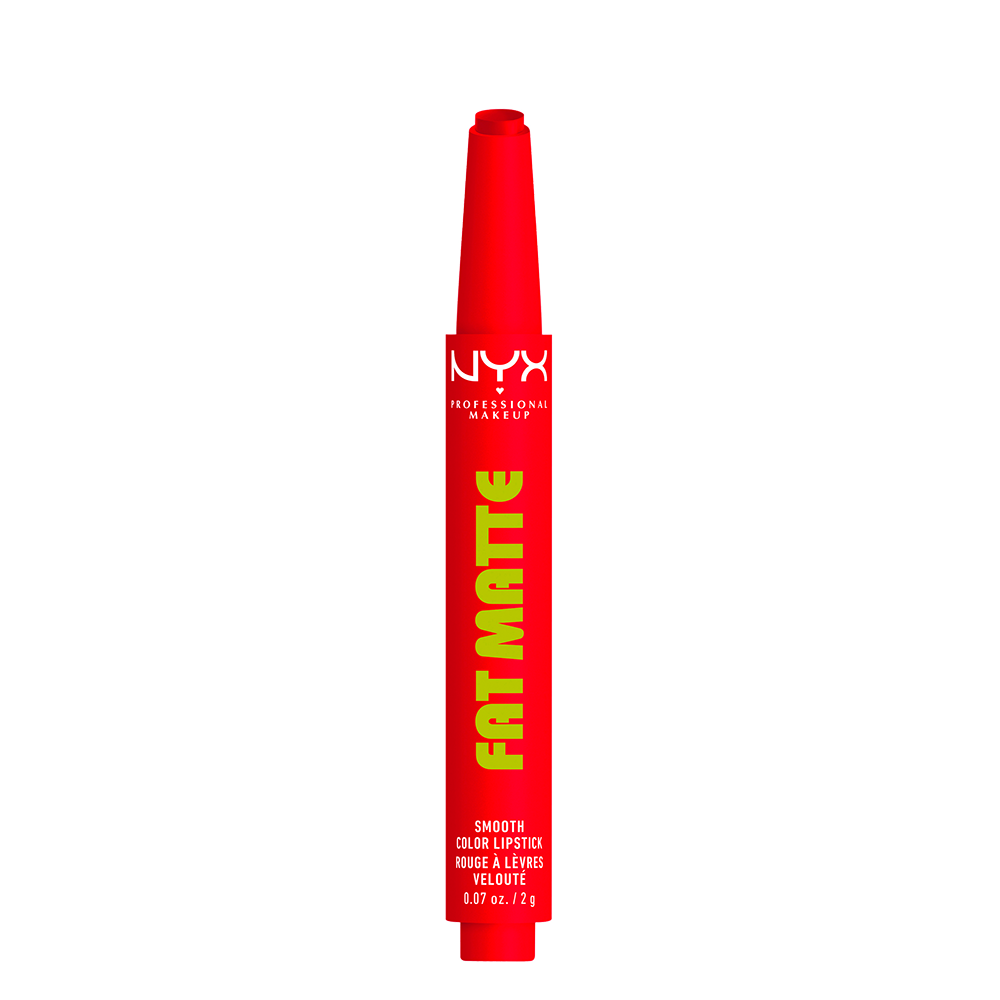 Bild: NYX Professional Make-up Fat Matte Smooth Lippenstift Fuzzy Flame