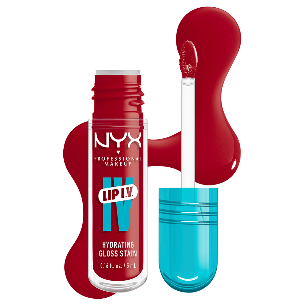 Bild: NYX Professional Make-up LIP IV Hydrating Gloss Serum Lipgloss Cherry Drenched