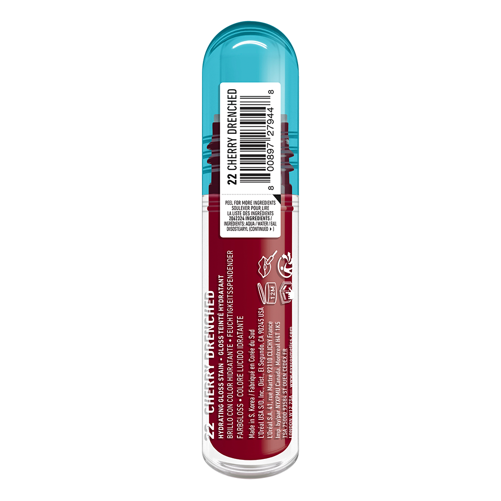 Bild: NYX Professional Make-up LIP IV Hydrating Gloss Serum Lipgloss Cherry Drenched