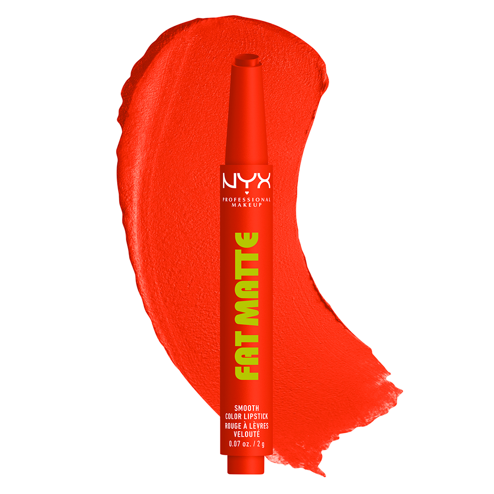 Bild: NYX Professional Make-up Fat Matte Smooth Lippenstift Comfy Caramel