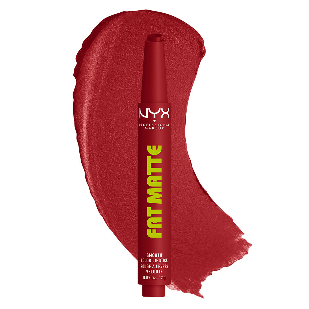 Bild: NYX Professional Make-up Fat Matte Smooth Lippenstift Berry Smooth