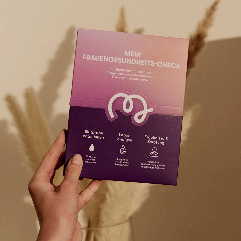 Bild: Mavie Frauengesundheits-Check Bluttest 