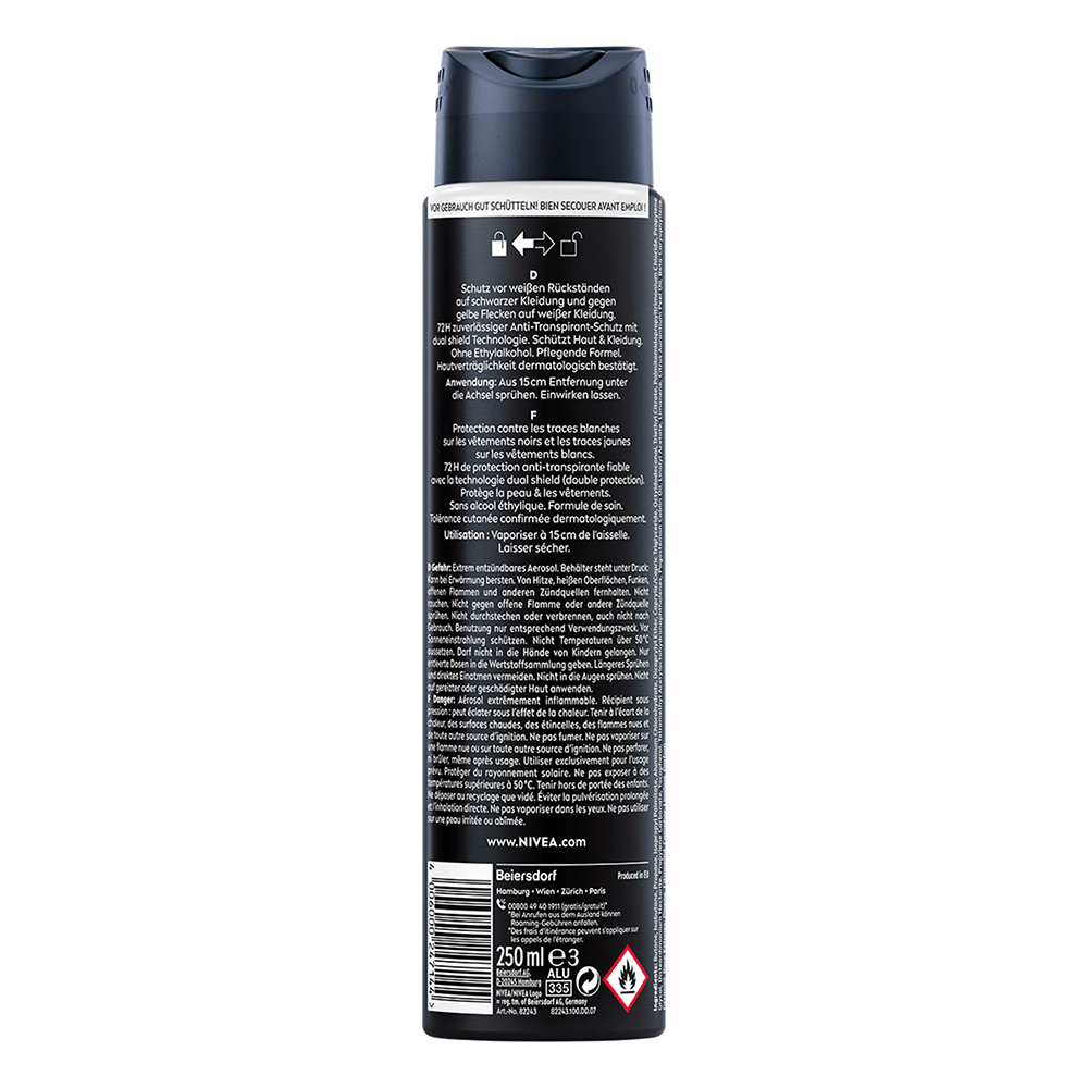 Bild: NIVEA Deo-Spray Black and White Original 