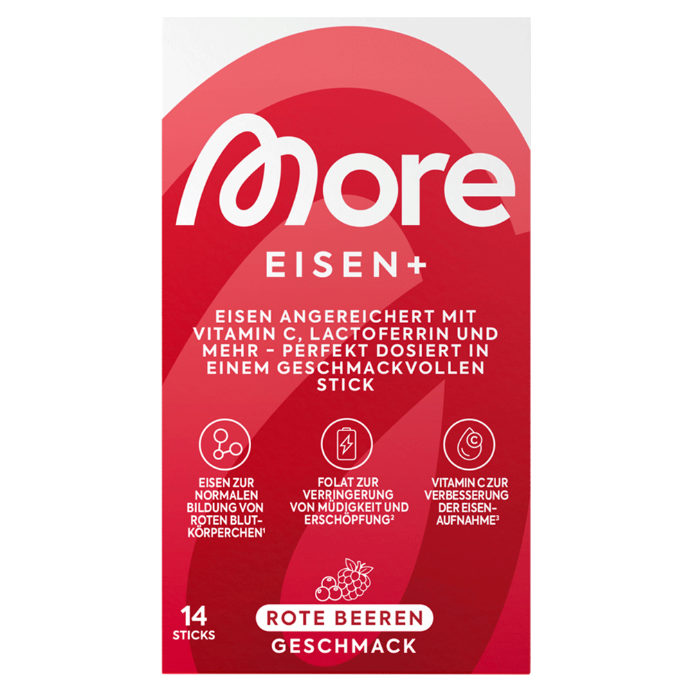 Bild: More Eisen+ Sticks Rote Beeren 
