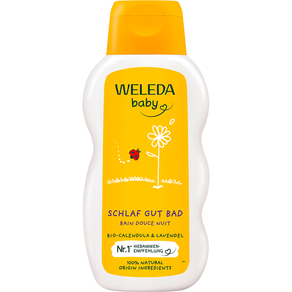 Bild: WELEDA Baby Schlaf Gut Bad Bio Calendula