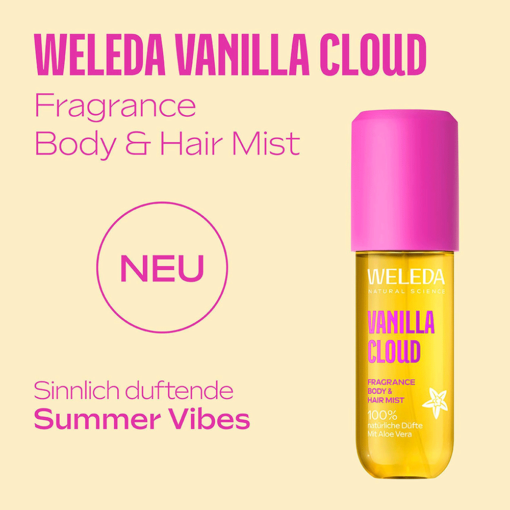 Bild: WELEDA Vanilla Cloud Body & Hair Mist