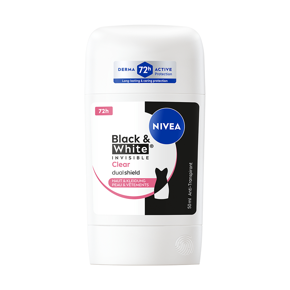 Bild: NIVEA Deo Stick Black and White Invisible Clear