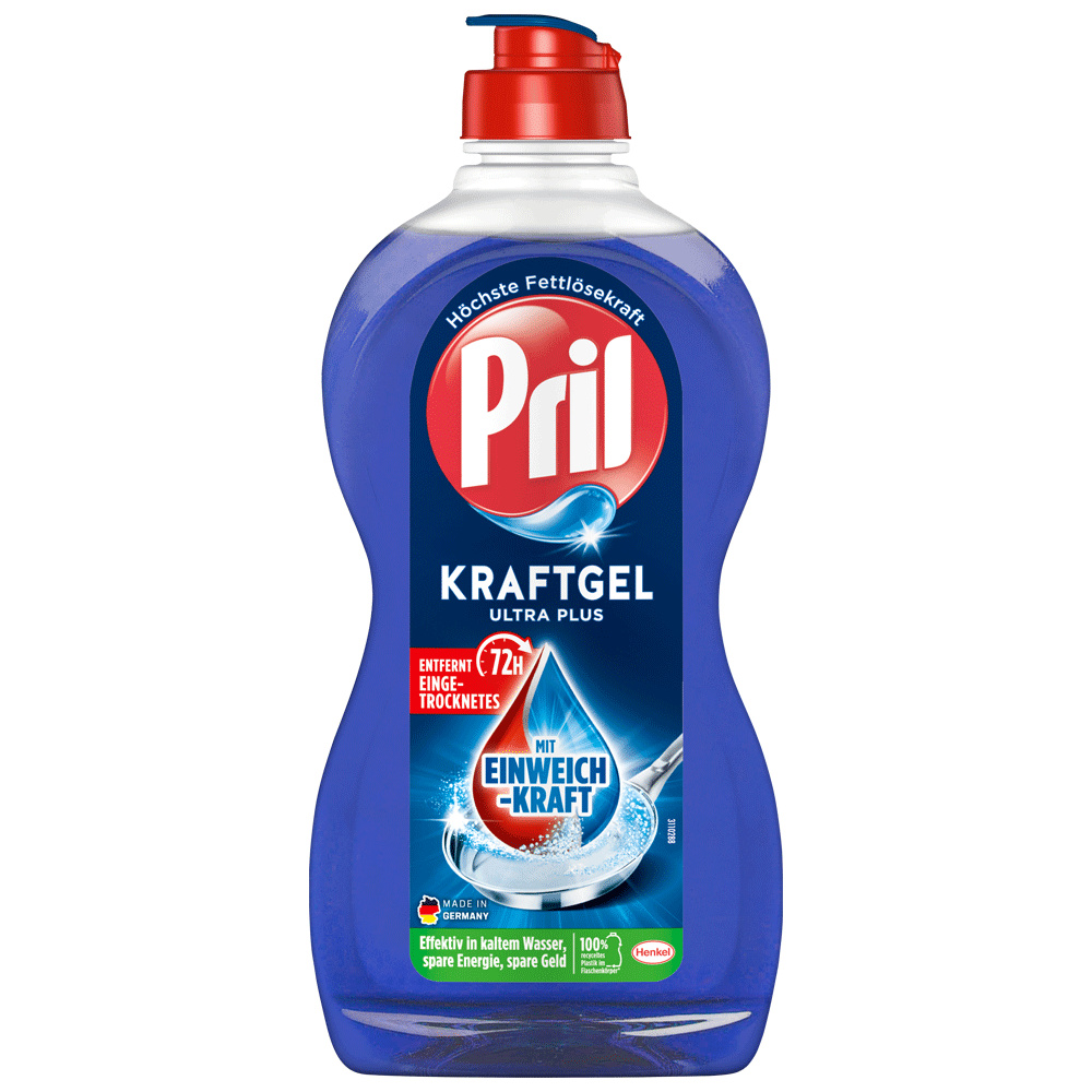 Bild: Pril Handgeschirrspülmittel Kraftgel Ultra Plus 