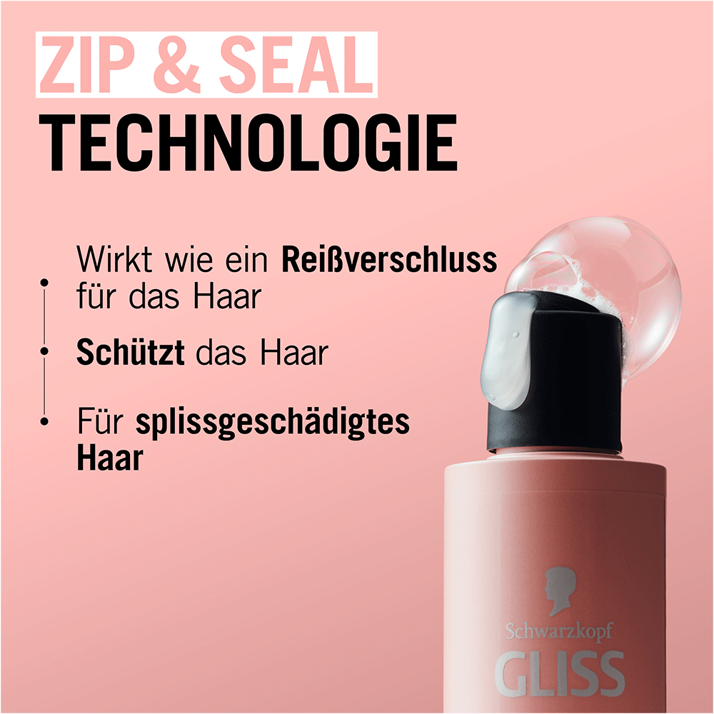 Bild: Schwarzkopf GLISS Sealing Shampoo