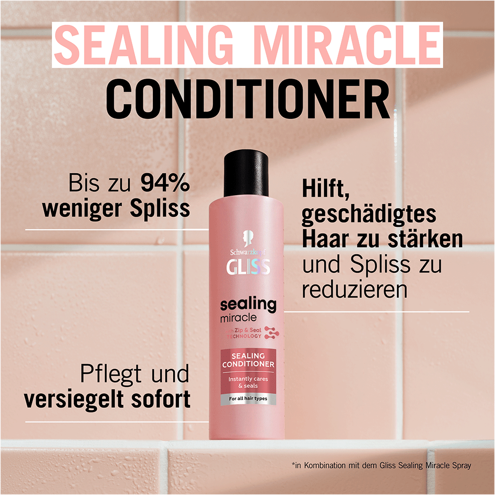 Bild: Schwarzkopf GLISS Sealing Conditioner