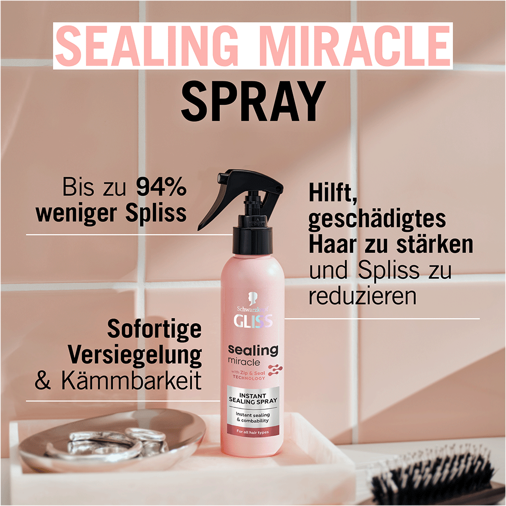 Bild: Schwarzkopf GLISS Instant Sealing Spray