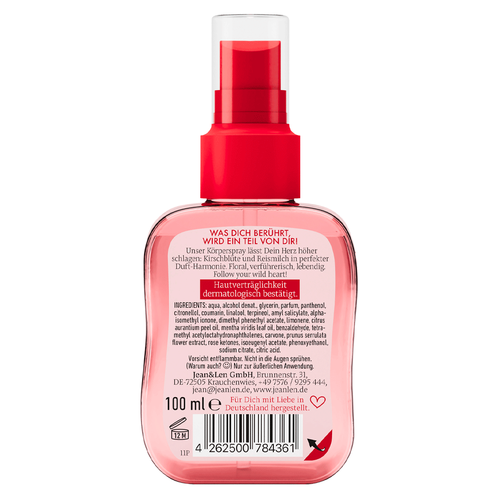 Bild: Jean&Len Body Mist Wild Heart