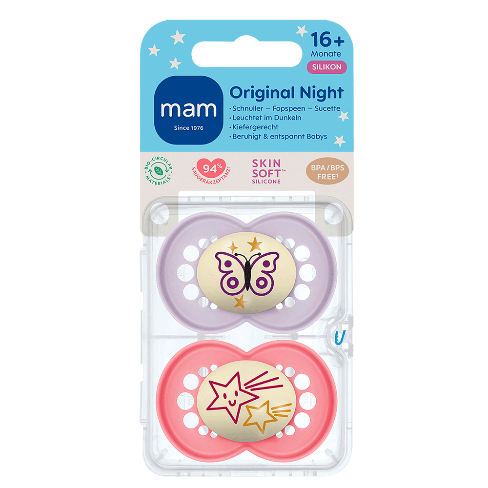 Bild: MAM Original NIght Schnuller 16+ Monate