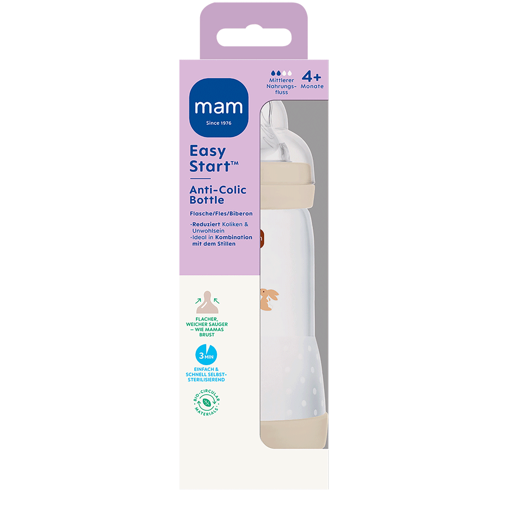 Bild: MAM Easy Start Anti-Colic Bottle 4+ Monate