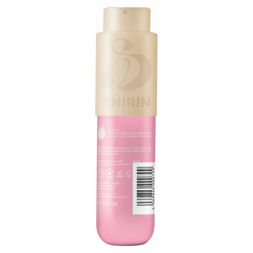 Bild: Shirin Beauty Bodyspray Strawberry