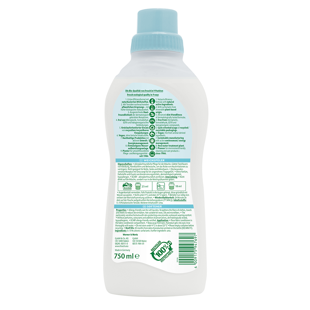 Bild: Frosch Weichspüler Softener Zero