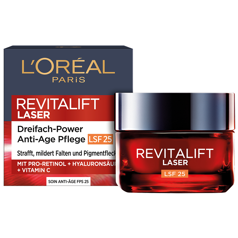 Bild: L'ORÉAL PARIS Revitalift Laser X3 Anti-Age Intensiv-Pflege LSF 20 