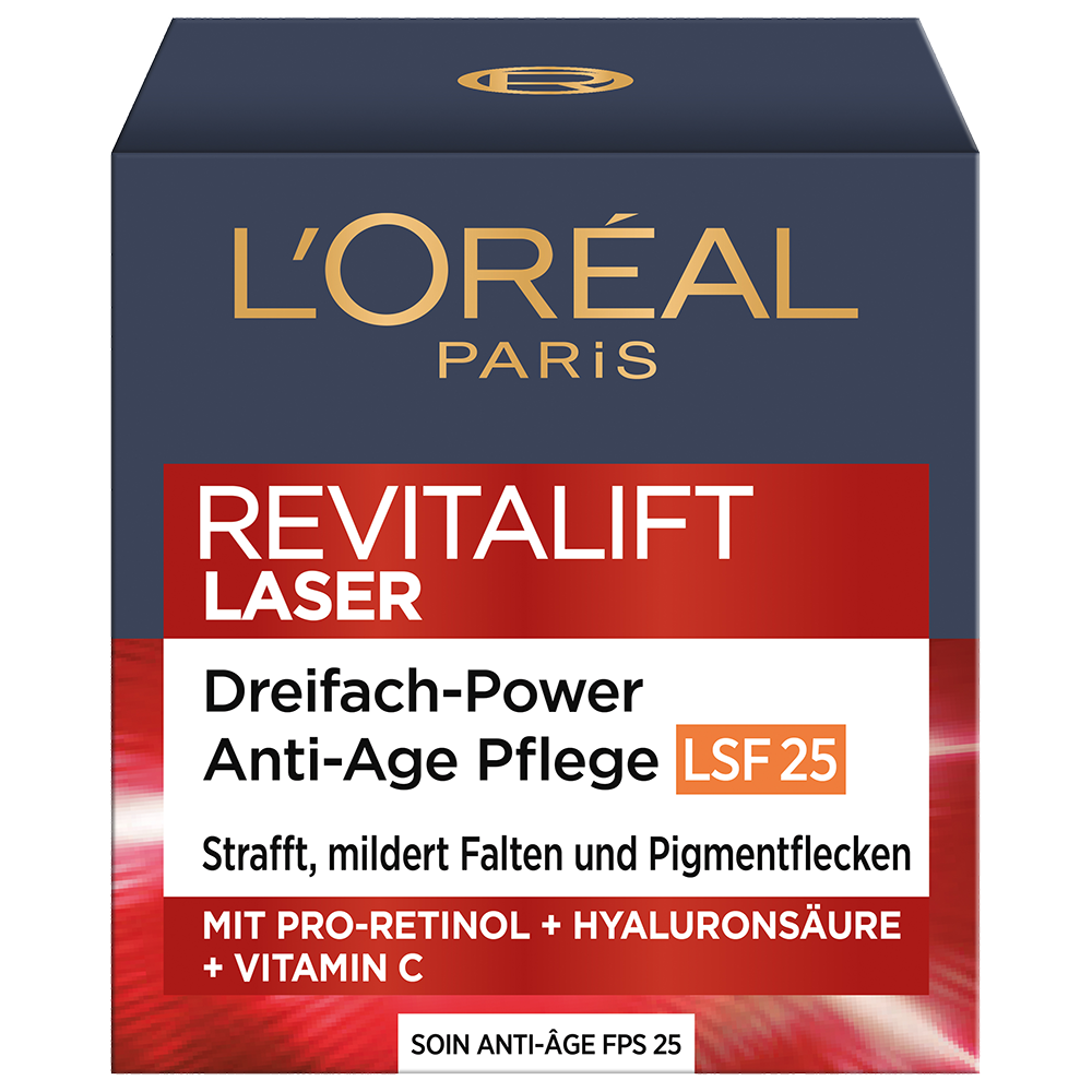 Bild: L'ORÉAL PARIS Revitalift Laser X3 Anti-Age Intensiv-Pflege LSF 20 