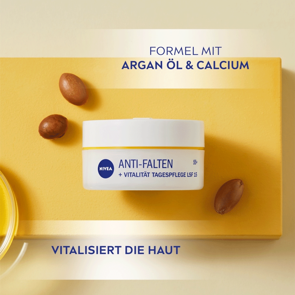 Bild: NIVEA Anti-Falten Tagespflege 55+ 