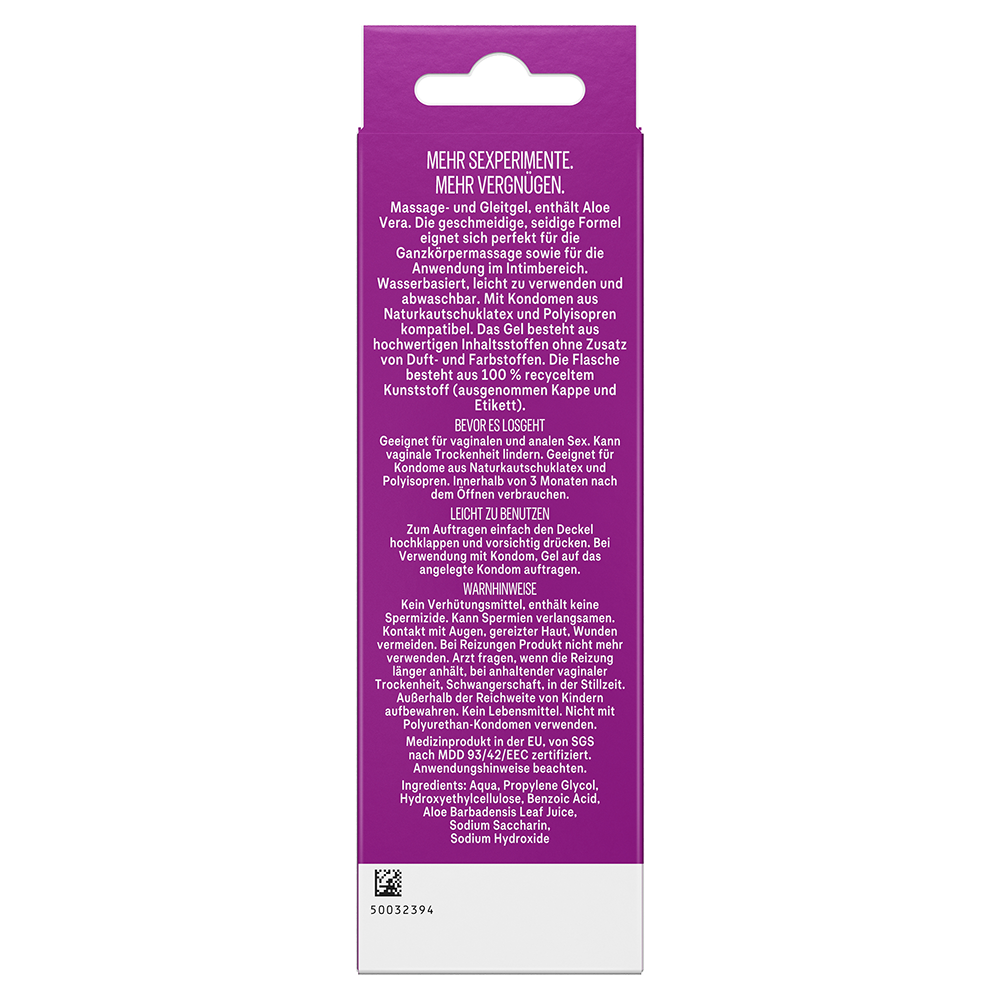 Bild: durex play 2in1 Massage & Gleitgel Aloe Vera 