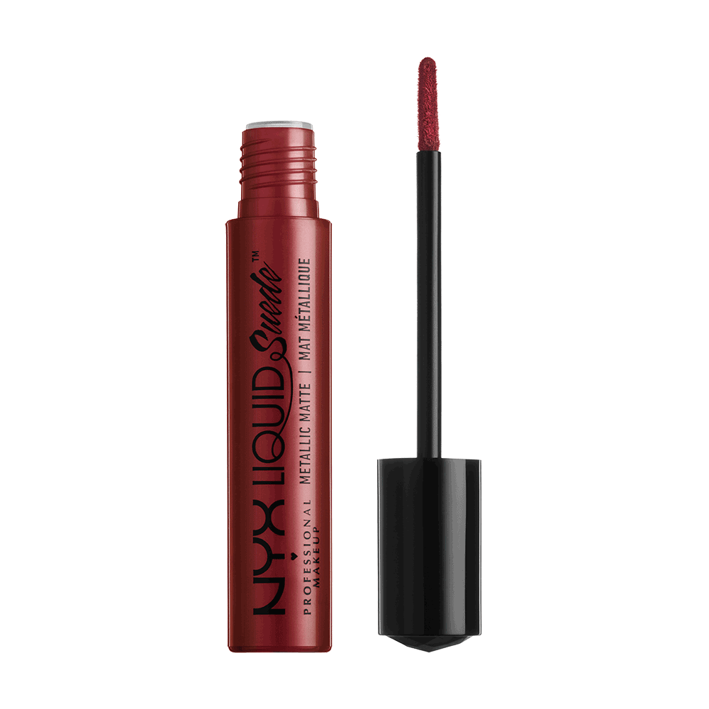 Bild: NYX Professional Make-up Liquid Suede Metallic Matte biker babe