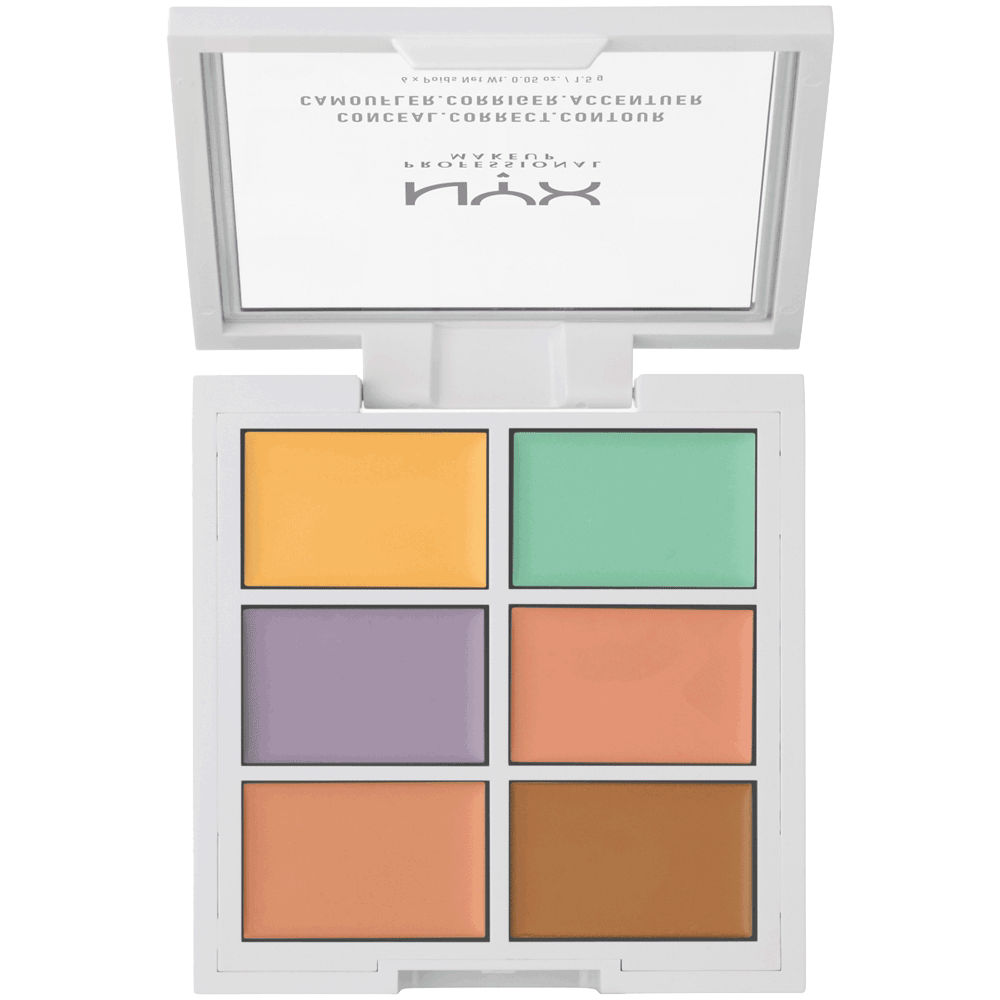 Bild: NYX Professional Make-up Color Corrector Palette und Concealer