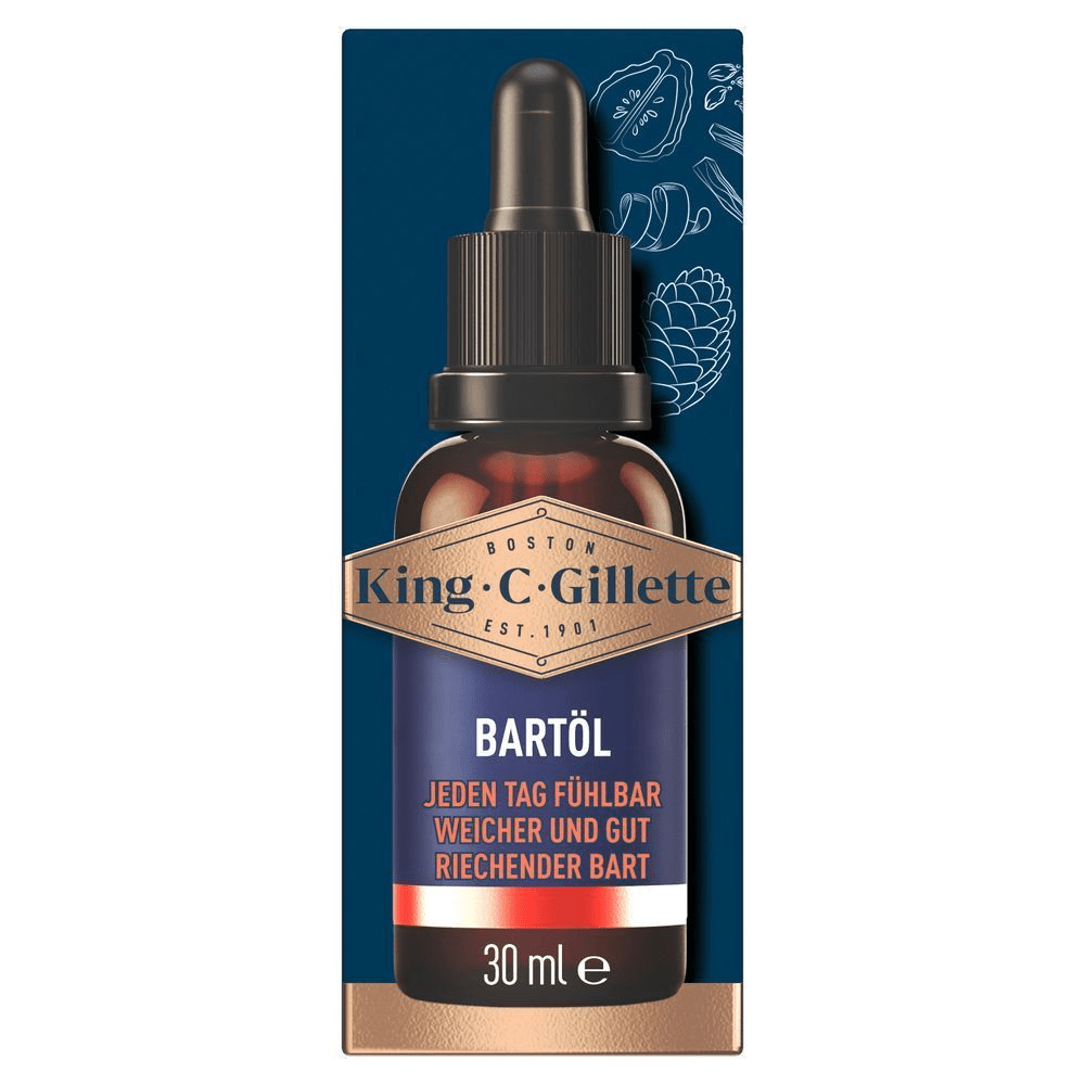 Bild: Gillette King C. Bartöl für Männer