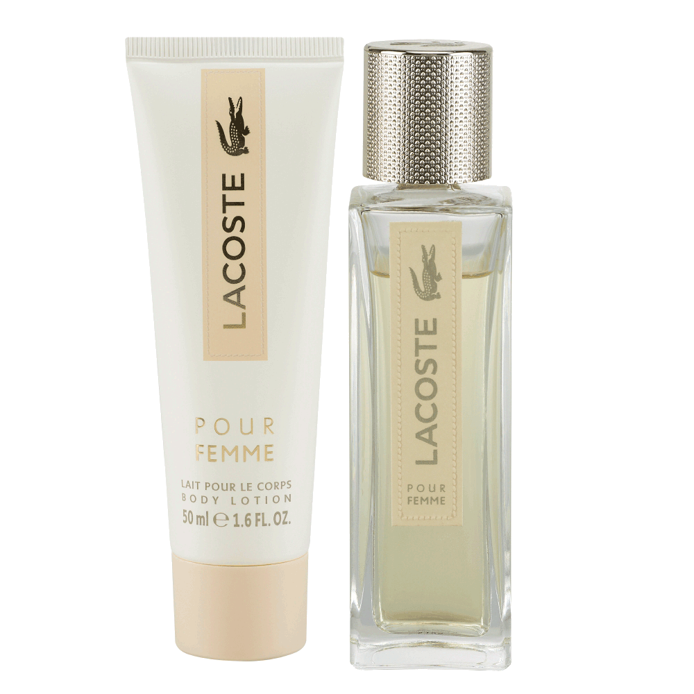 Bild: Lacoste Pour Femme Geschenkset Eau de Parfum 50 ml + Bodylotion 50 ml