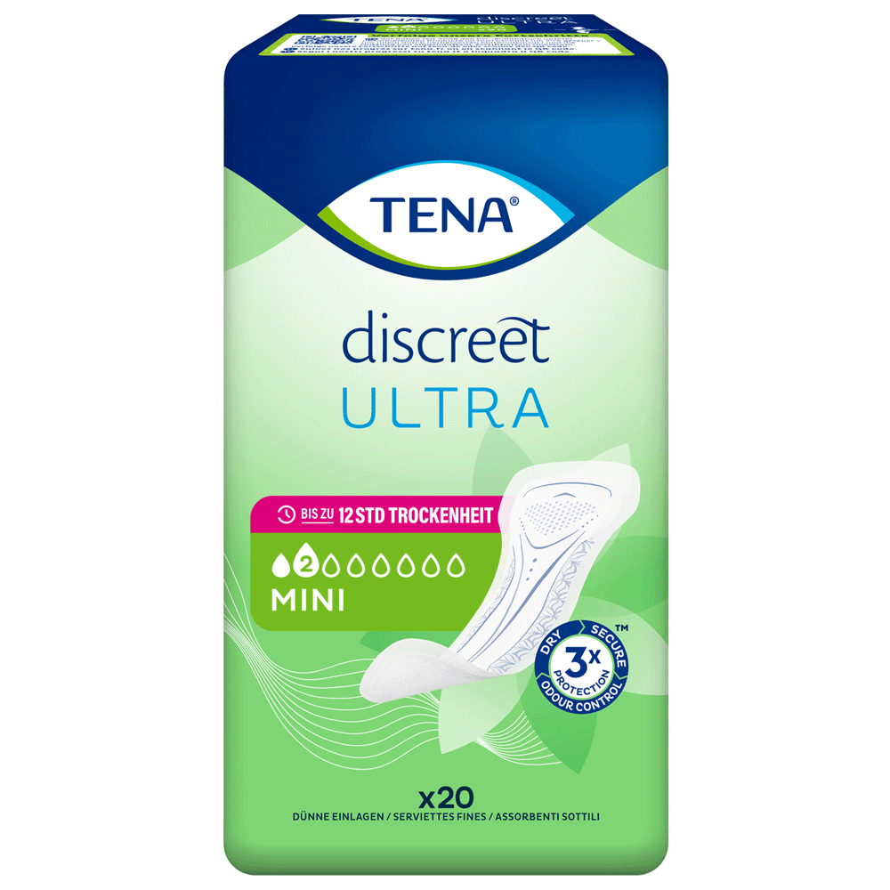 Bild: TENA Discreet Einlagen Ultra Mini 
