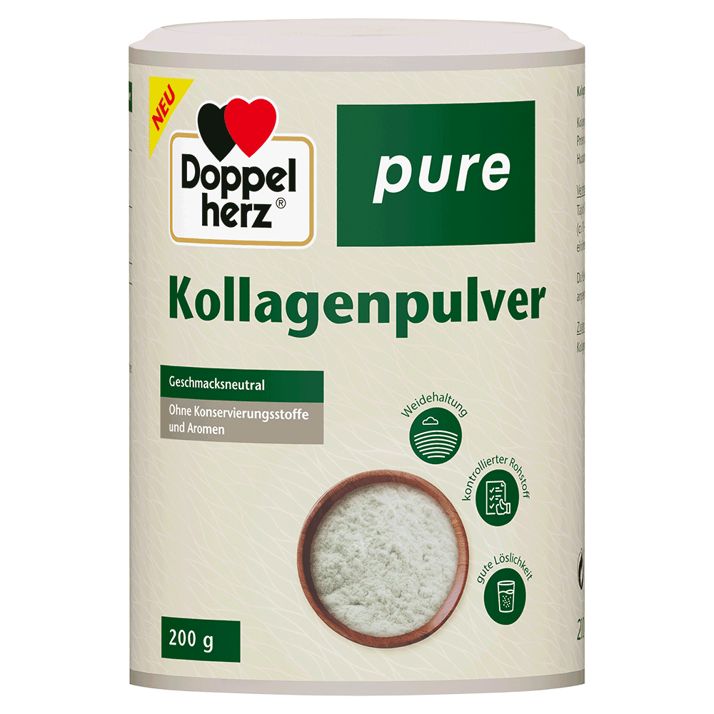 Bild: DOPPELHERZ Kollagenpulver