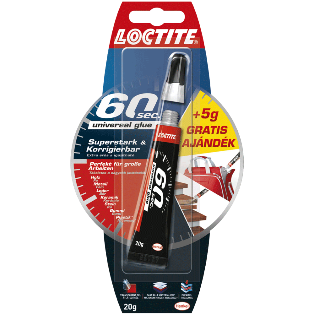 Bild: LOCTITE 60sec Universal Kleber