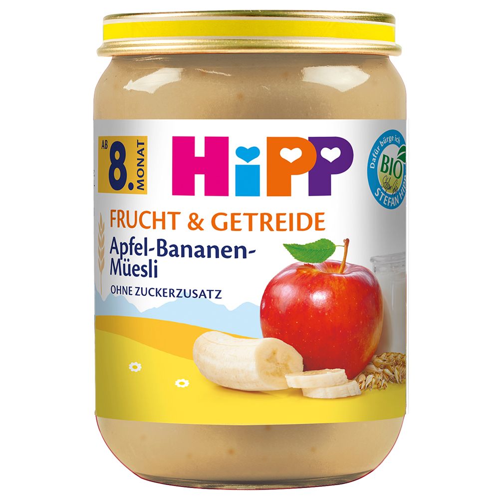 Bild: HiPP Apfel Bananen Müesli