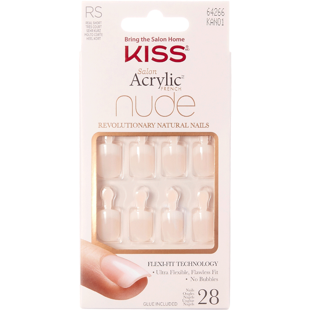 Bild: KISS Salon Acrylic Nude Nails - Breathtaking